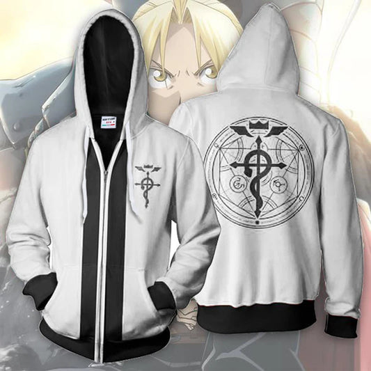 Fullmetal Alchemist Edward Elric's Autumn Jacket Hoodie