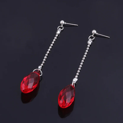 Hunter x Hunter Big Size Red Kurapika Kurta Earrings