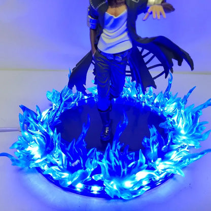 My Hero Academia Figure Dabi Blue Fire Scene DIY Led