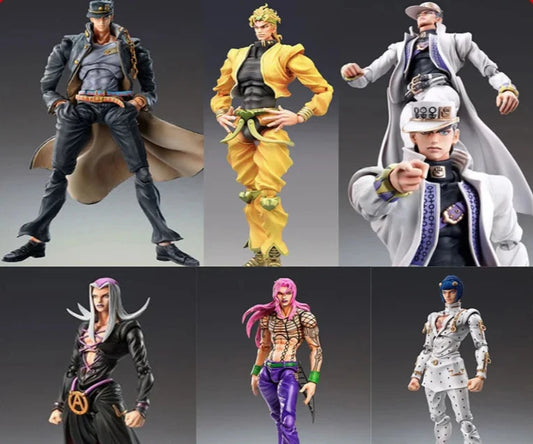 17cm Anime JoJo's Bizarre Adventure Figure Kujo Jotaro