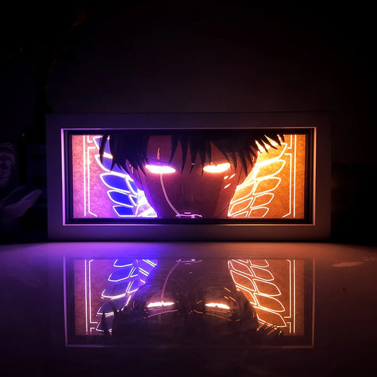 Anime Light Box Eye Face Lamp for Bedroom Decoration Lightbox Manga