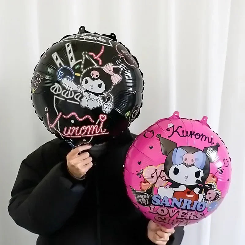 Sanrio Balloon Kawaii Anime Kuromis My Melodys Cinnamorolls Birthday Party Decoration Jumbo Balloons Girl Heart Cute Photo Prop