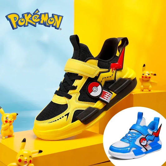 Pikachu Pokemon Sports Shoes Fashion Anime Boy Girl Sneakers