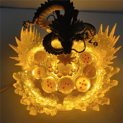 Dragon Ball Z Figures Shenron  Shenlong Super Saiyan LED Light