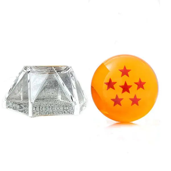 4.3 5.7 Cm Dragon Ball Z Crystal Ball Anime Figure 1 2 3 4 5 6 7 Star Dragon Balls with Stand