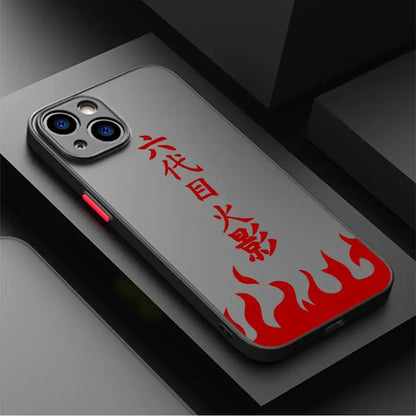 Narutos Namikazes Phone Case for Apple iPhone XR 12 14 Pro 16 7 8 Plus 13 Mini XS Max 11 Pro 15ProMax SE Matte Shockproof Cover