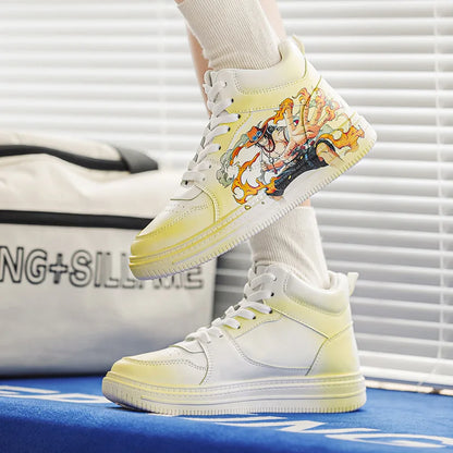 Anime Shoes Men High Top Sneakers Comfortable Women