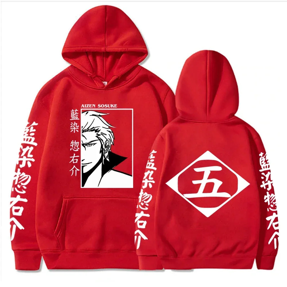 Bleach Hoodies  Aizen Sosuke