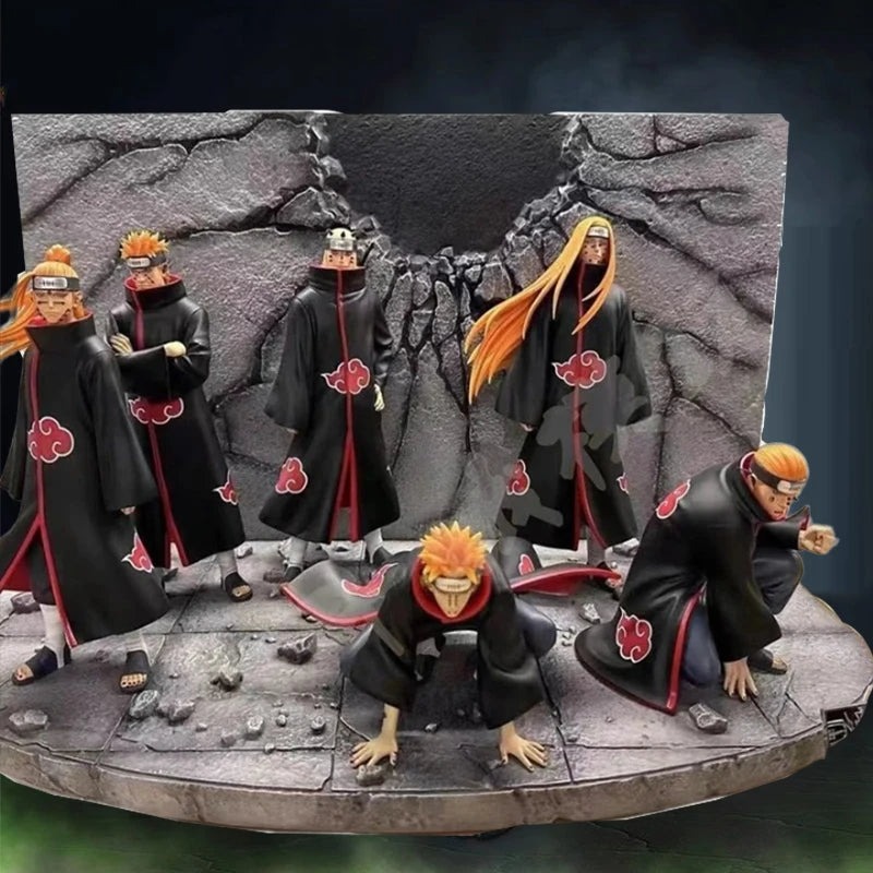 Anime Naruto Shippuden  Six Paths of Pain Figure Statue