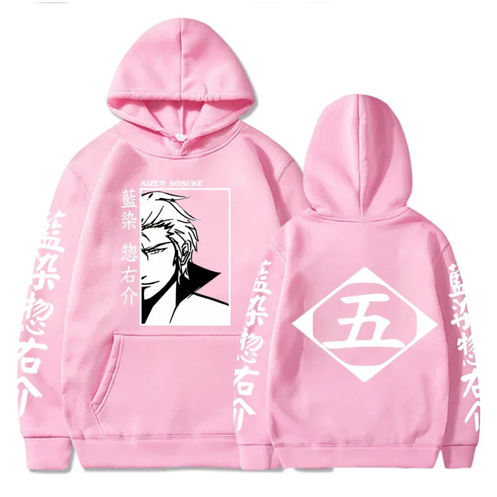 Bleach Hoodies  Aizen Sosuke