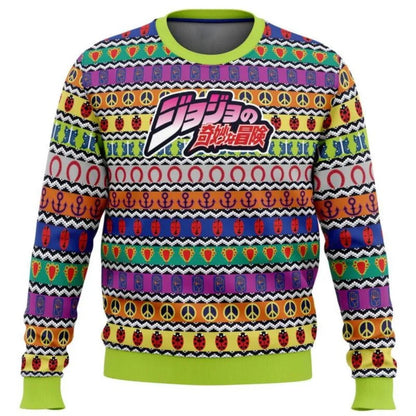 3D Sweatshirt And Top Autumn And Winter Clothing JoJos Bizarre Adventure Ugly Christmas