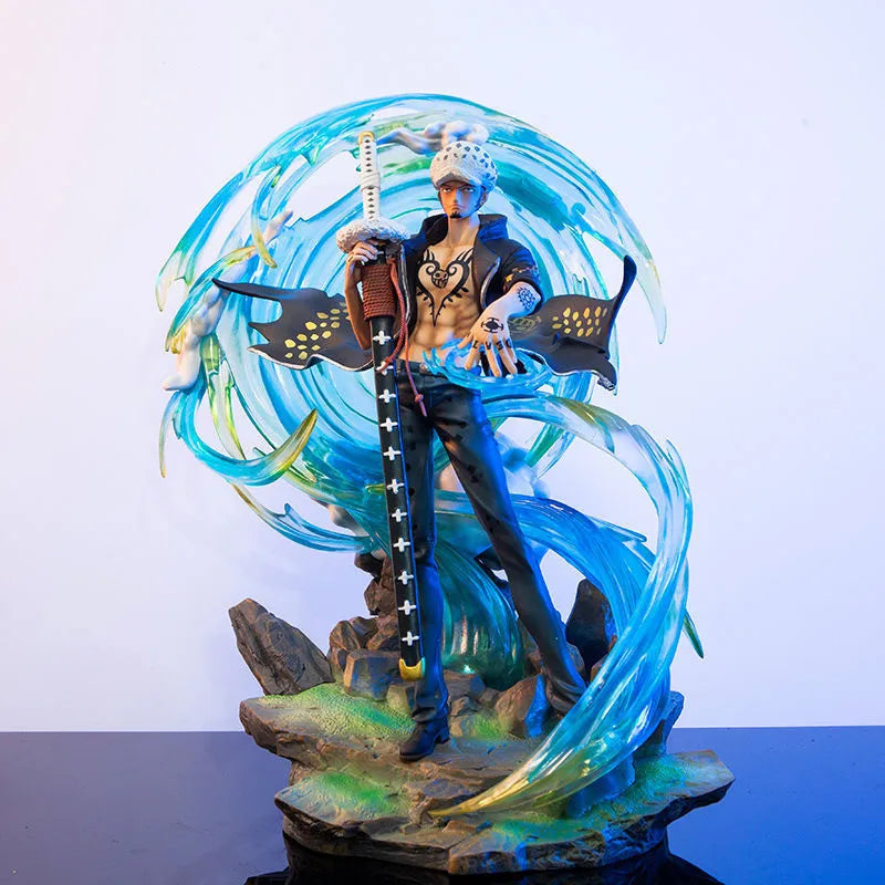 41cm ONE PIECE Anime Figures Trafalgar D Water Law Phantom