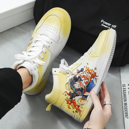 Anime Shoes Men High Top Sneakers Comfortable Women