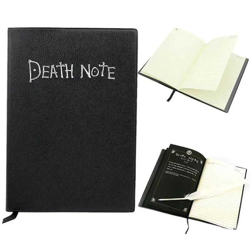 Anime Death Note Notebook Set Leather Journal Collectable Death Note