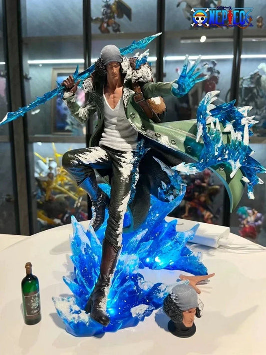 One Piece Anime Figure 30cm Aokiji Kuzan Action Figurine