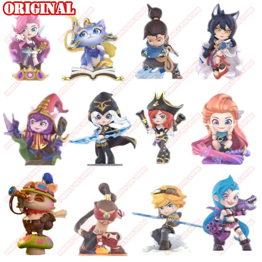 League of Legends Animation Game Peripheral Anime Action Chibi Figures