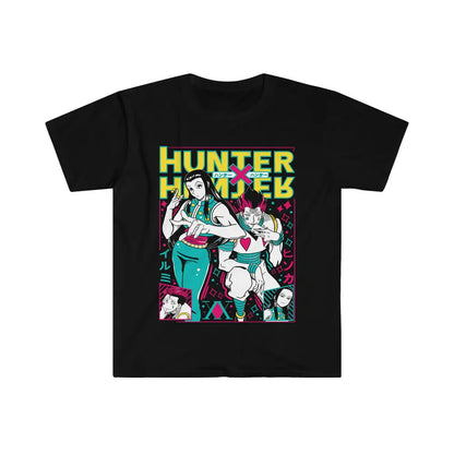 Hunter X Hunter T-Shirt Gon Killua Hisoka Anime Manga Unisex Tshirt Soft Tee