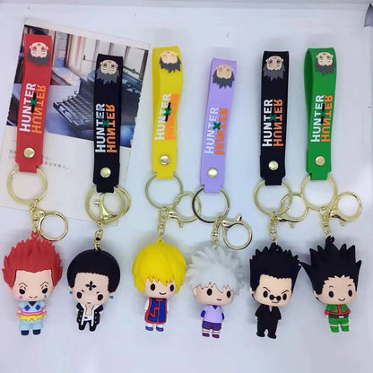 Hunter X Hunter Keychain Silicone Figure .Accessories Holder Bag