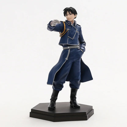 Fullmetal Alchemist Roy Mustang Riza Hawkeye Figure PVC Model