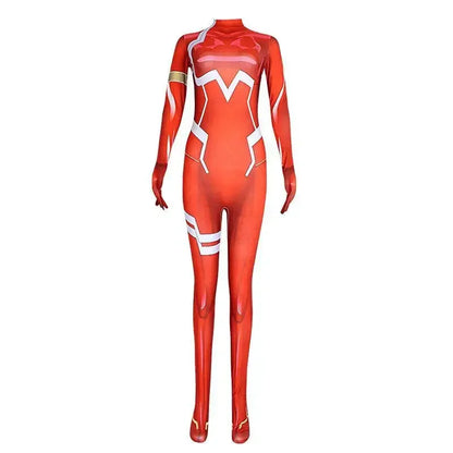 Tights Jumpsuit DVA Daji Zero Two02 Watch Kiana Ayanami Rei Cosplay Asuka