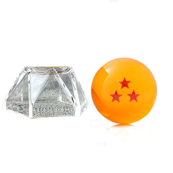 4.3 5.7 Cm Dragon Ball Z Crystal Ball Anime Figure 1 2 3 4 5 6 7 Star Dragon Balls with Stand