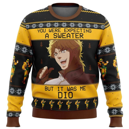 3D Sweatshirt And Top Autumn And Winter Clothing JoJos Bizarre Adventure Ugly Christmas