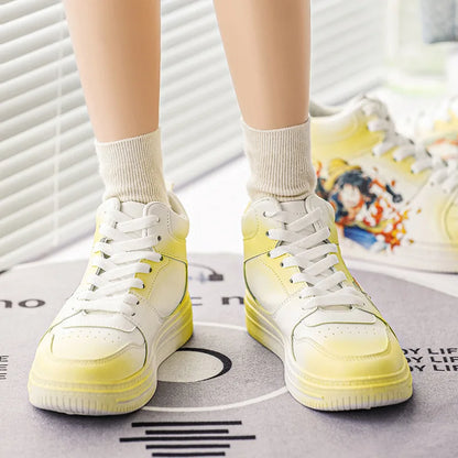 Anime Shoes Men High Top Sneakers Comfortable Women