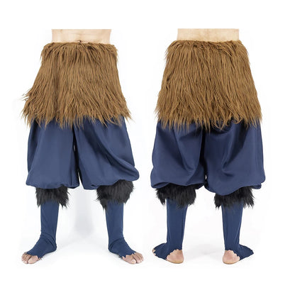 Anime  Inosuke Cosplay Costume Wild Boar Mask