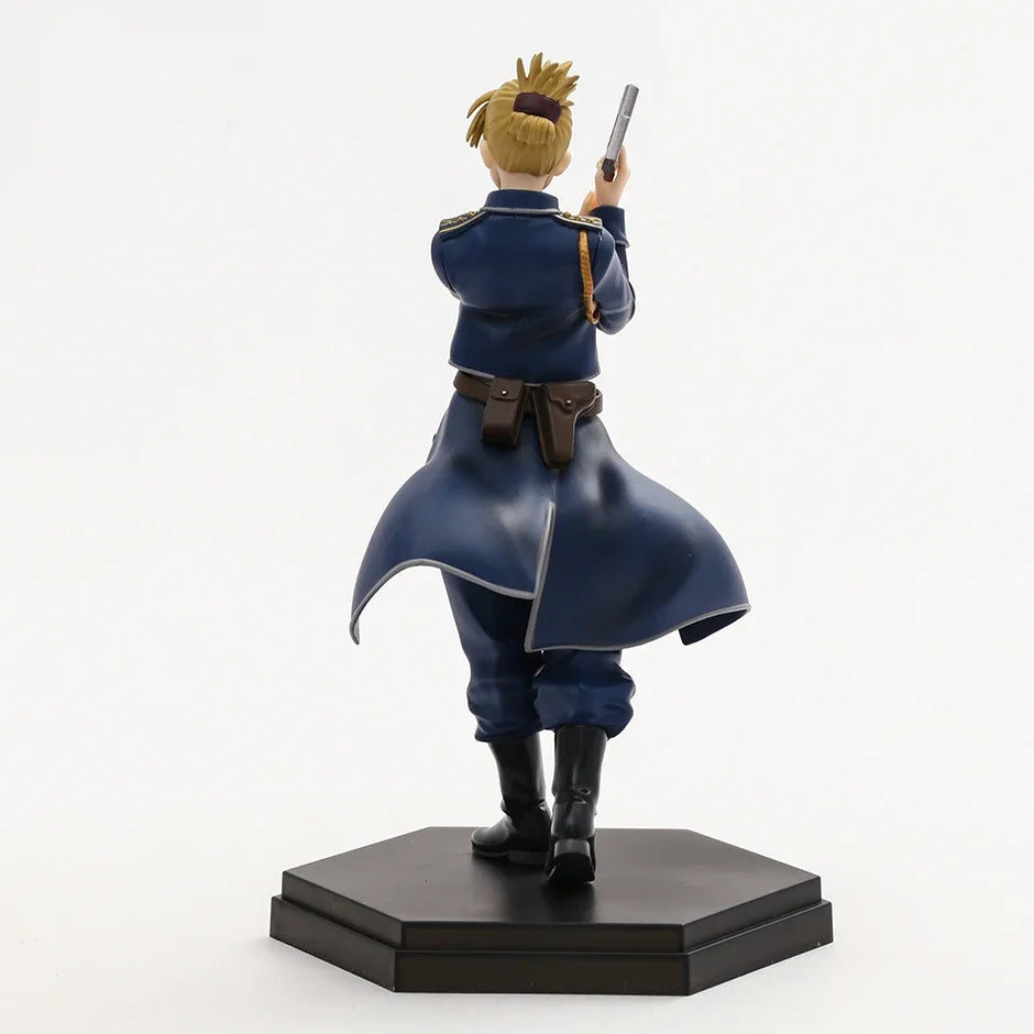 Fullmetal Alchemist Roy Mustang Riza Hawkeye Figure PVC Model