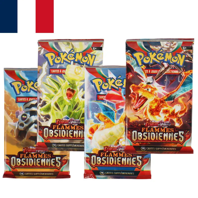 360Pcs French Pokémon TCG: Scarlet & Violet Obsidian Flames Booster Box Pokemon Cards 36 Pack Box