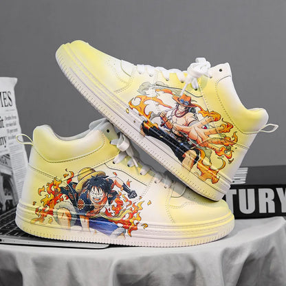 Anime Shoes Men High Top Sneakers Comfortable Women