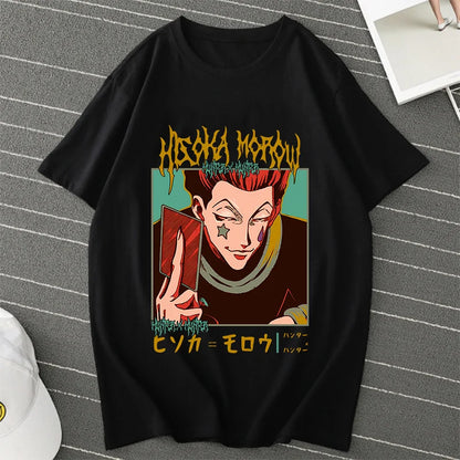 Anime Hunter X Hunter Killua Zoldyck T-shirt Men Women