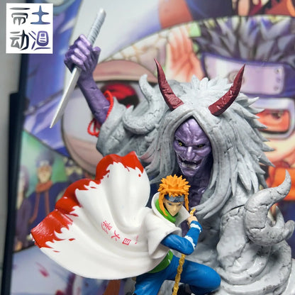 Naruto anime Namikaze Minato Action Figure Naruto Statue Yondaime Hokage Anime Pvc