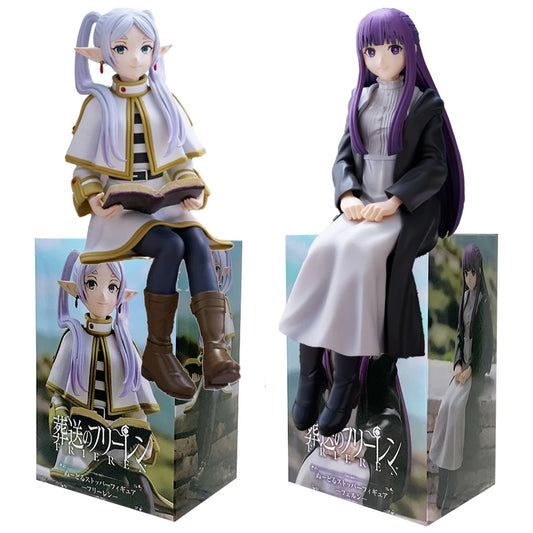 14cm Frieren: Beyond Journey's End Figure Sitting Fern Action Figures  Collection Model