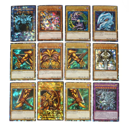 72PCS Yugioh Cards with Tin Box Yu Gi Oh Card Holographic English Version