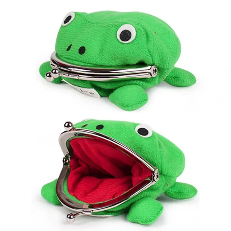 Naruto Frog Wallet Uzumaki NARUTO Coin Purses Plush  Cosplay Kawaii Mini Purse Bag