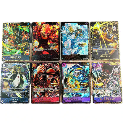 One Piece OPCG Prize Card bronzing Japanese English Oda Luffy Shanks Zoro law Reiju  Collection Cards