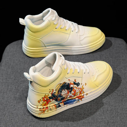 Anime Shoes Men High Top Sneakers Comfortable Women