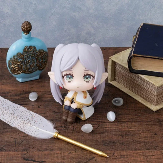 10cm Chibi Frieren At The Funeral Frieren Figure Magicians Anime Action Figure Pvc  Edition Cute