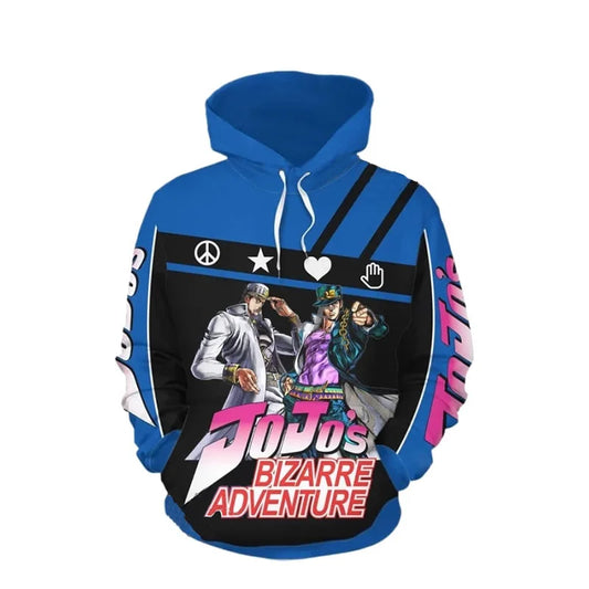 JoJo's Bizarre Adventure 3D Print Hoodie Men Women