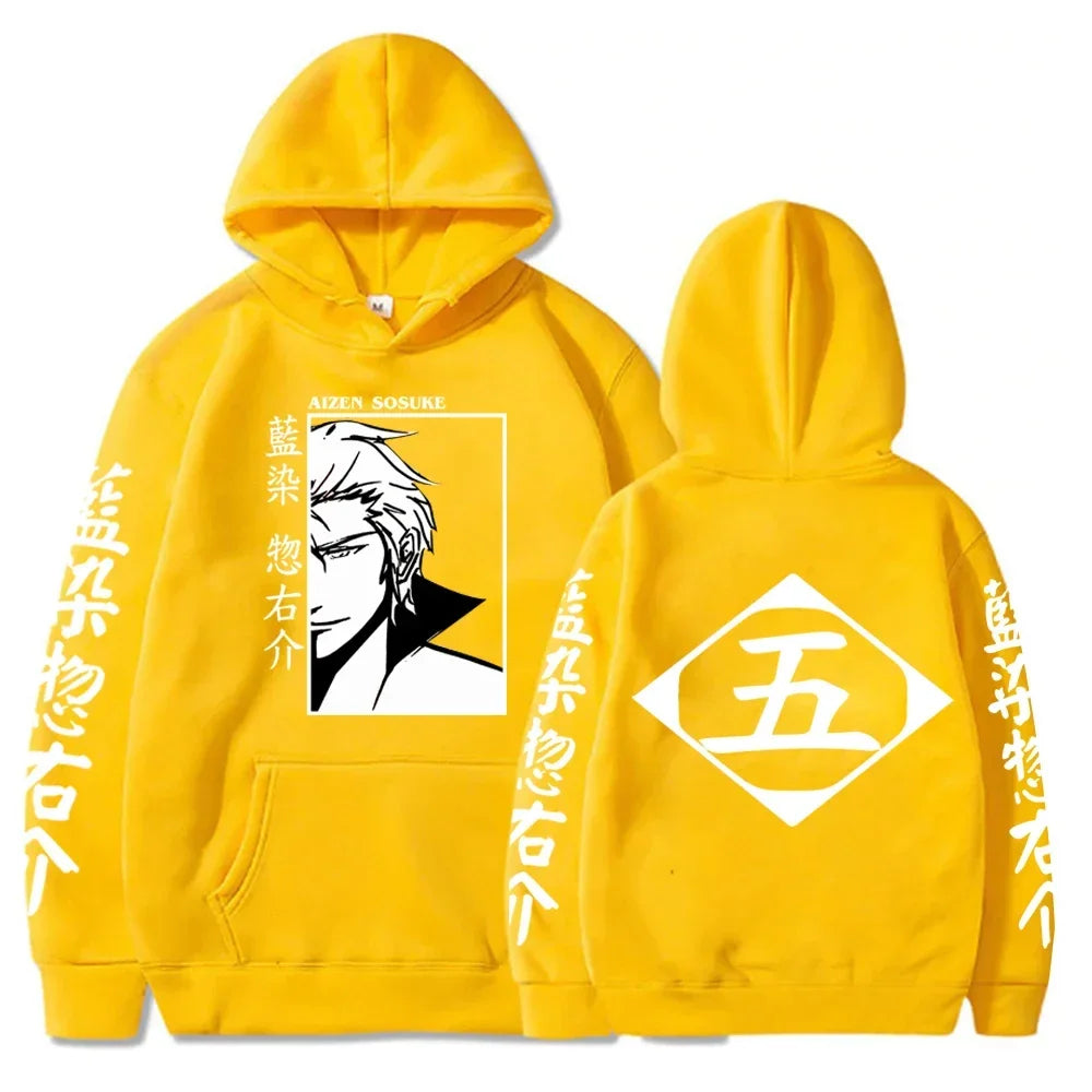 Bleach Hoodies  Aizen Sosuke