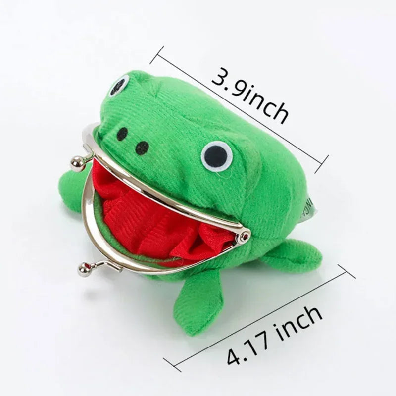 Naruto Frog Wallet Uzumaki NARUTO Coin Purses Plush  Cosplay Kawaii Mini Purse Bag