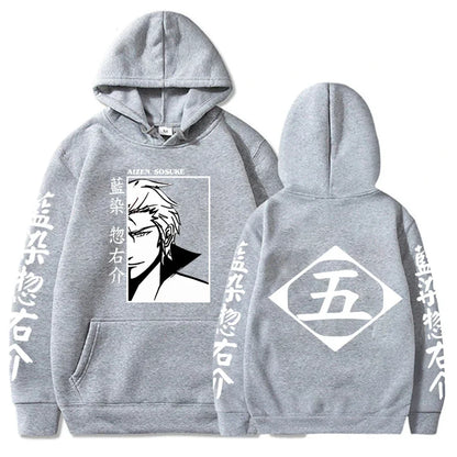 Bleach Hoodies  Aizen Sosuke