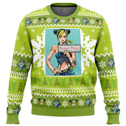 3D Sweatshirt And Top Autumn And Winter Clothing JoJos Bizarre Adventure Ugly Christmas