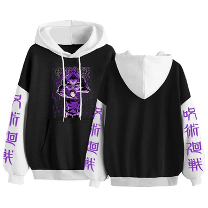 Jujutsu Kaisen Okkotsu Yuta Printed Hooded Men Women Oversized Hoodies Manga Sweatshirt