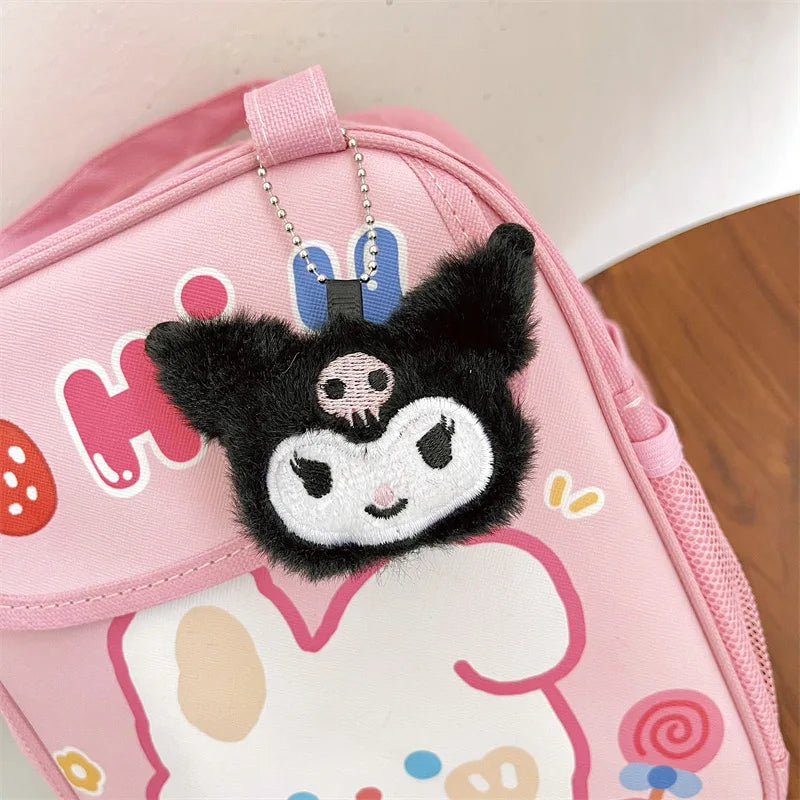 Sanrio Hello Kitty Stuff Plush Keychain My Melody Kuromi Cinnamoroll