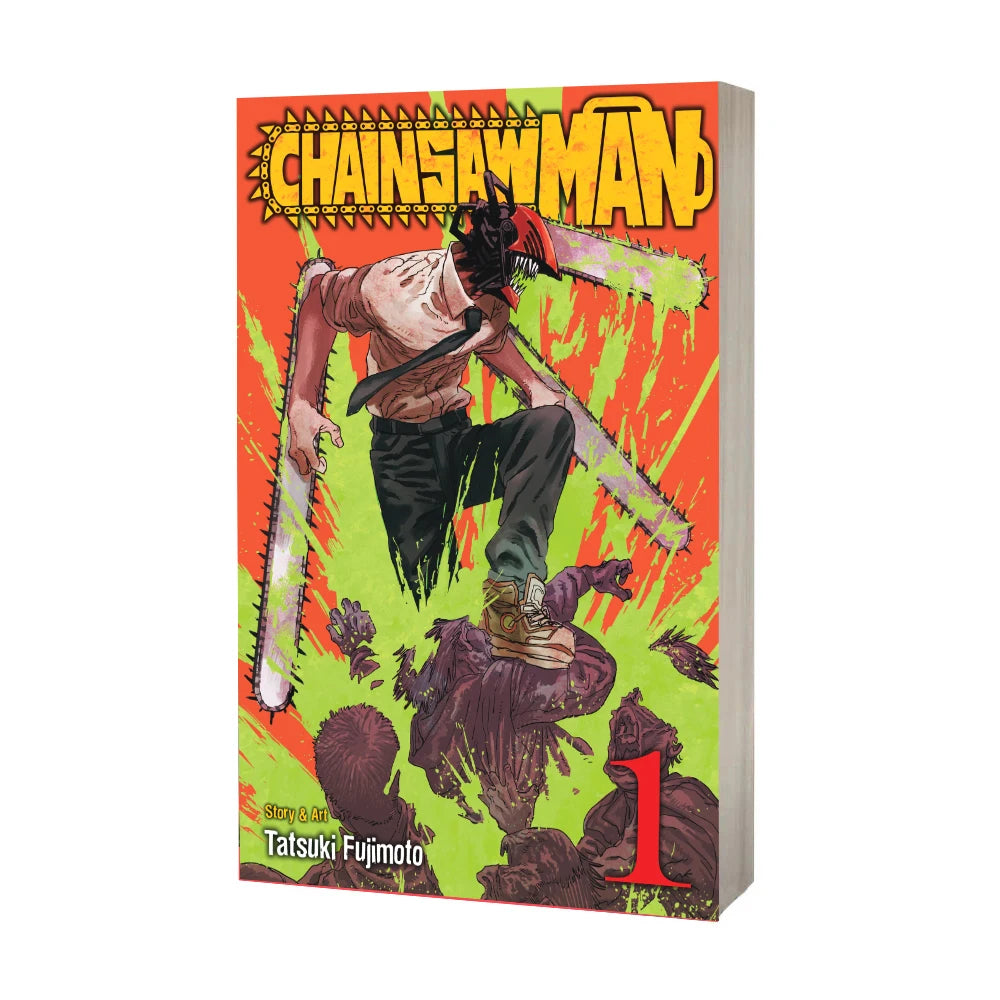 New Book Chainsaw Man Anime Vol 1 Japan Mystery Suspense English Manga Comic Book