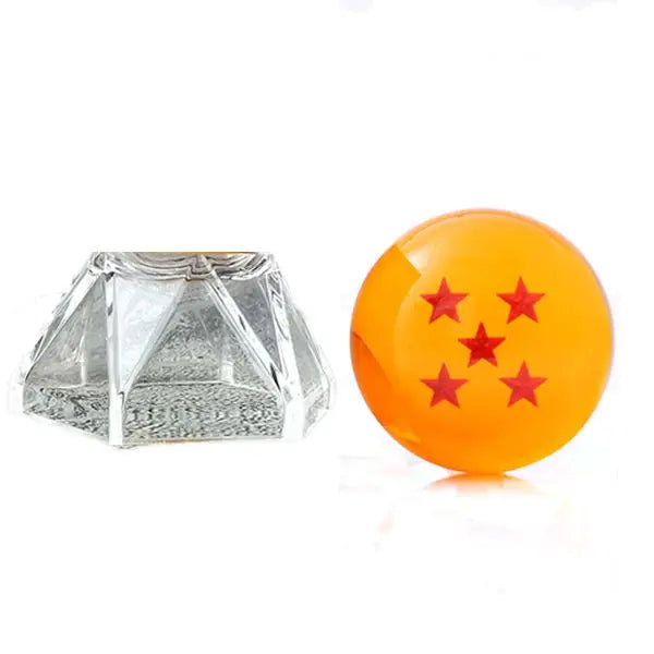 4.3 5.7 Cm Dragon Ball Z Crystal Ball Anime Figure 1 2 3 4 5 6 7 Star Dragon Balls with Stand