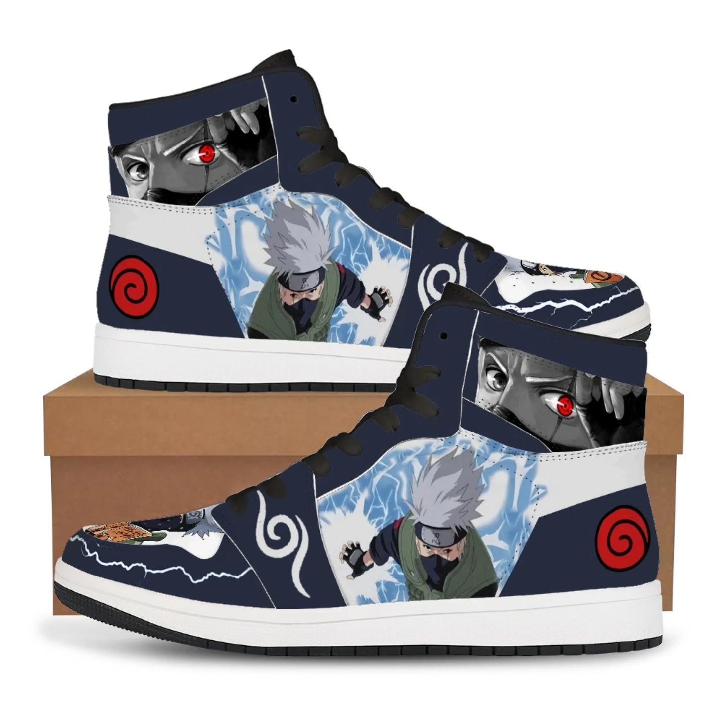 Naruto Anime Uchiha Itachi Akatsuki Sneakers Casual Shoes Basketball Shoes