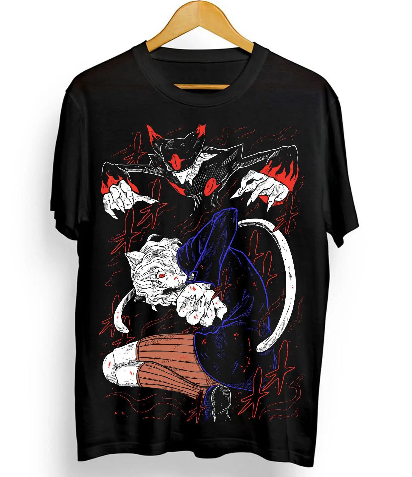 Neferpitou T-Shirt Hunter X Hunter Manga Strip HXH Anime Tshirt Tee All Size